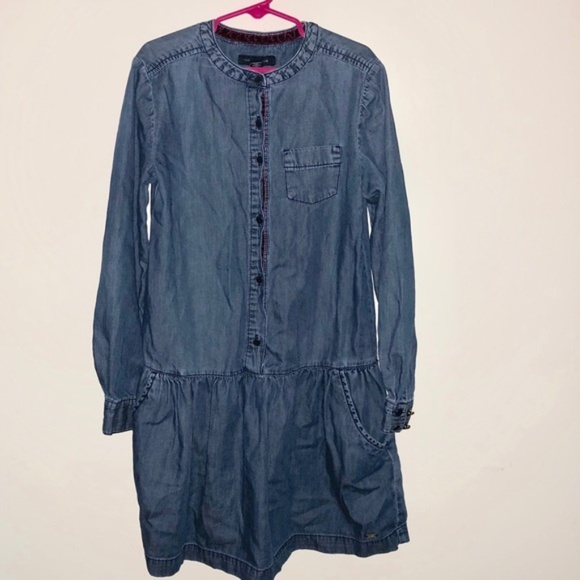 Tommy Hilfiger Other - TOMMY HILFIGER Blue Denim Long Sleeve Dress 10